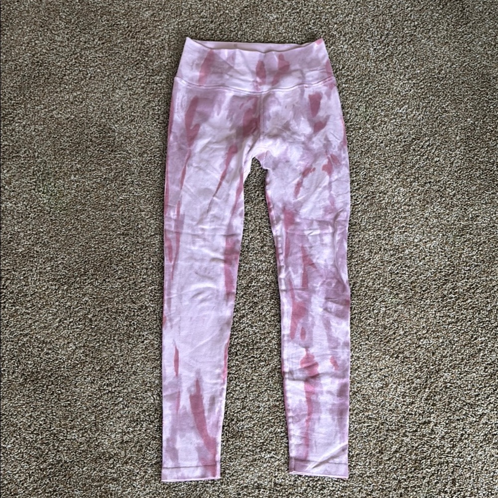 Spiritual Gangster Pink Tie-Dye Leggings